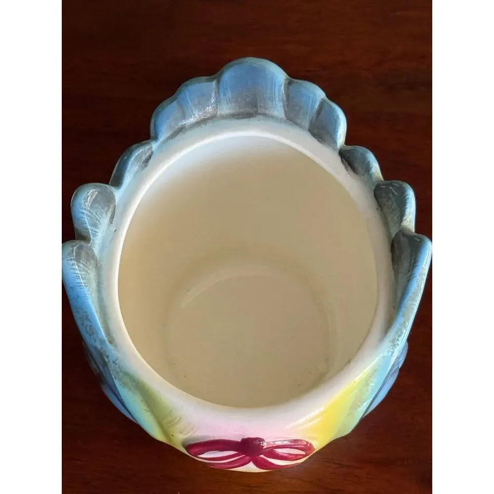 Vintage MCM 50’s Lefton Bluebird Sugar #7170 Anthropomorphic Kitschy